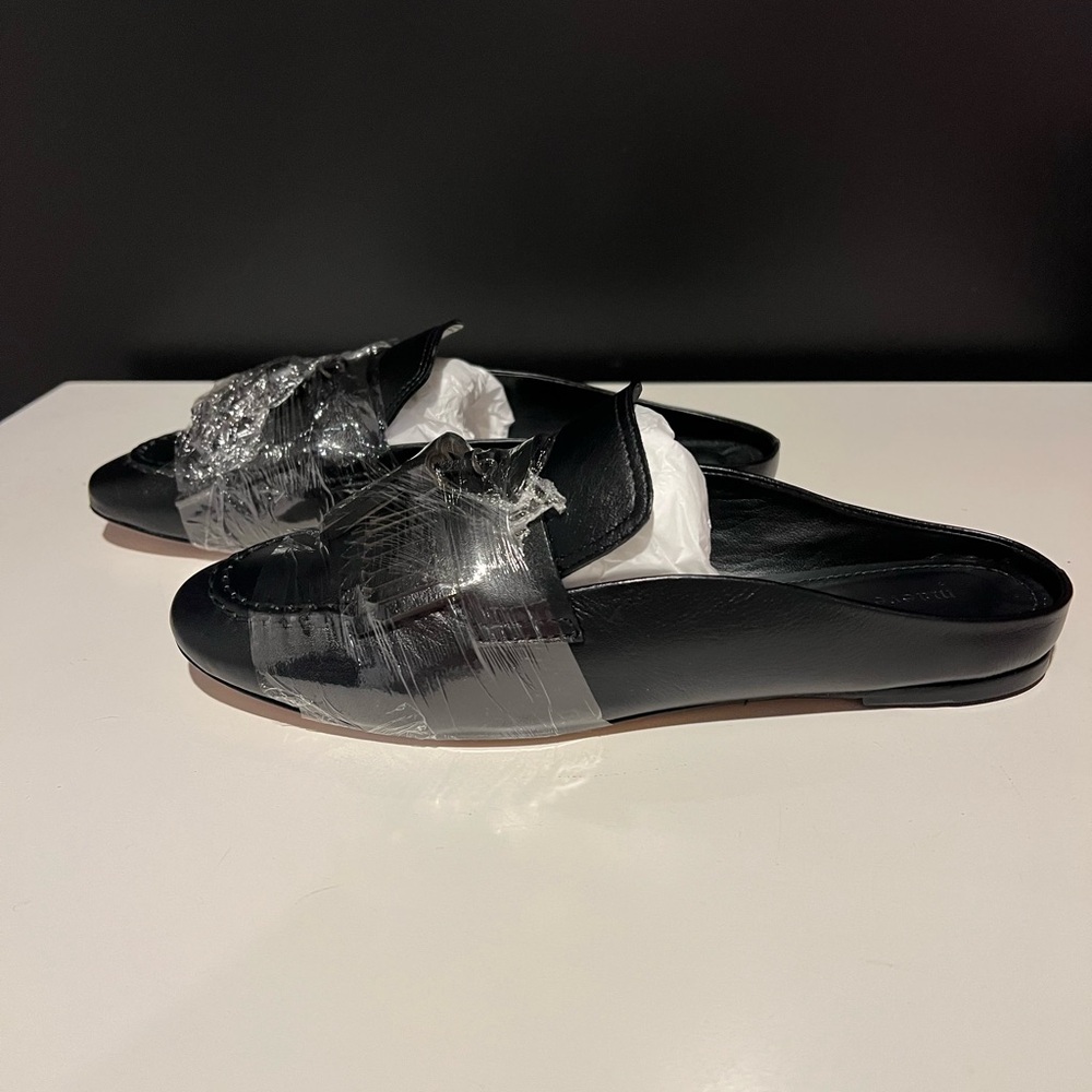 NIB Maeve Kiltie Tassel Loafer Mule - Picture 5 of 8